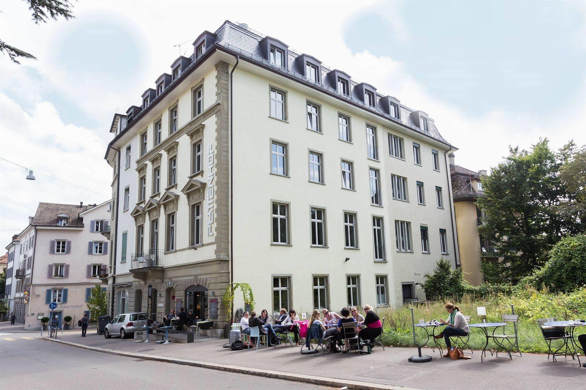 Design Hotel Plattenhof Zürich Exterior foto